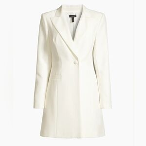 Liv Foster Tuxedo Crepe Minidress